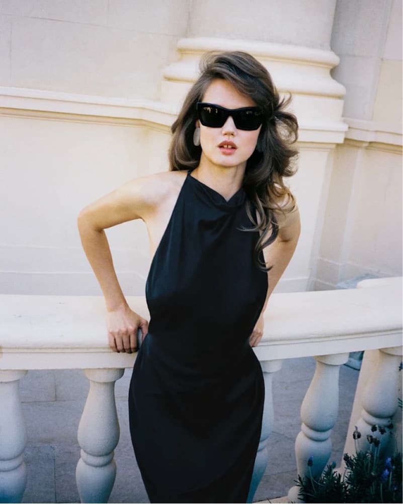 Reformation Bianca Silk Dress - Image 2