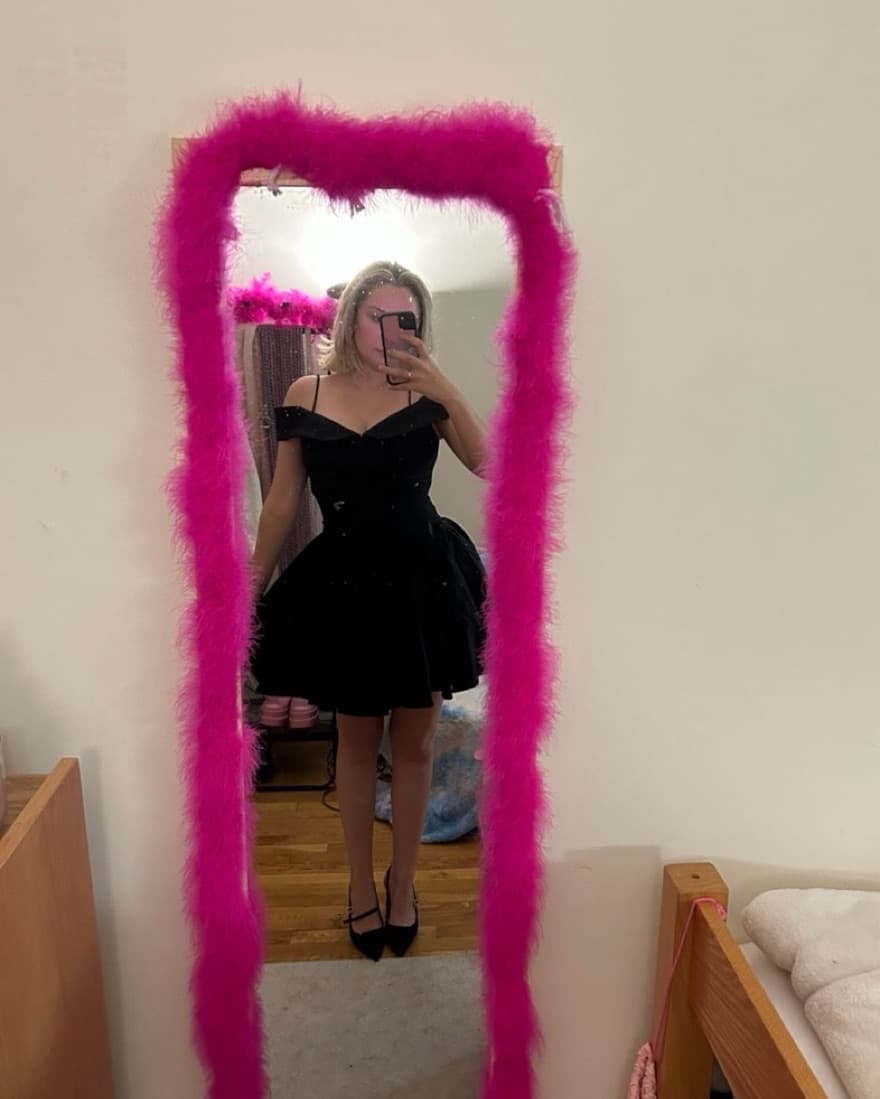 House of CB Black Elida Dress - Image 2