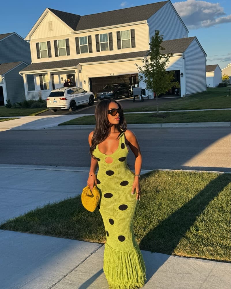 HANIFA HARPER MAXI KNIT DRESS - Image 4