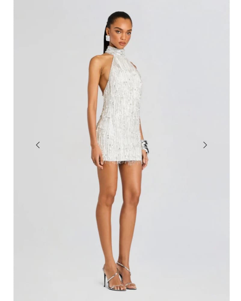 Retrofete Tori Embellished Dress - Image 5