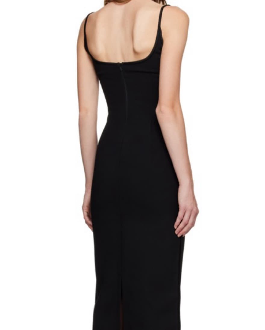Paris Georgia Black Heart Midi Dress - Image 2
