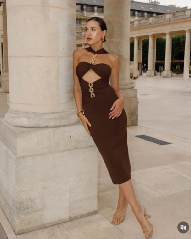 Cult Gaia Cristos Knit Dress - Image 2