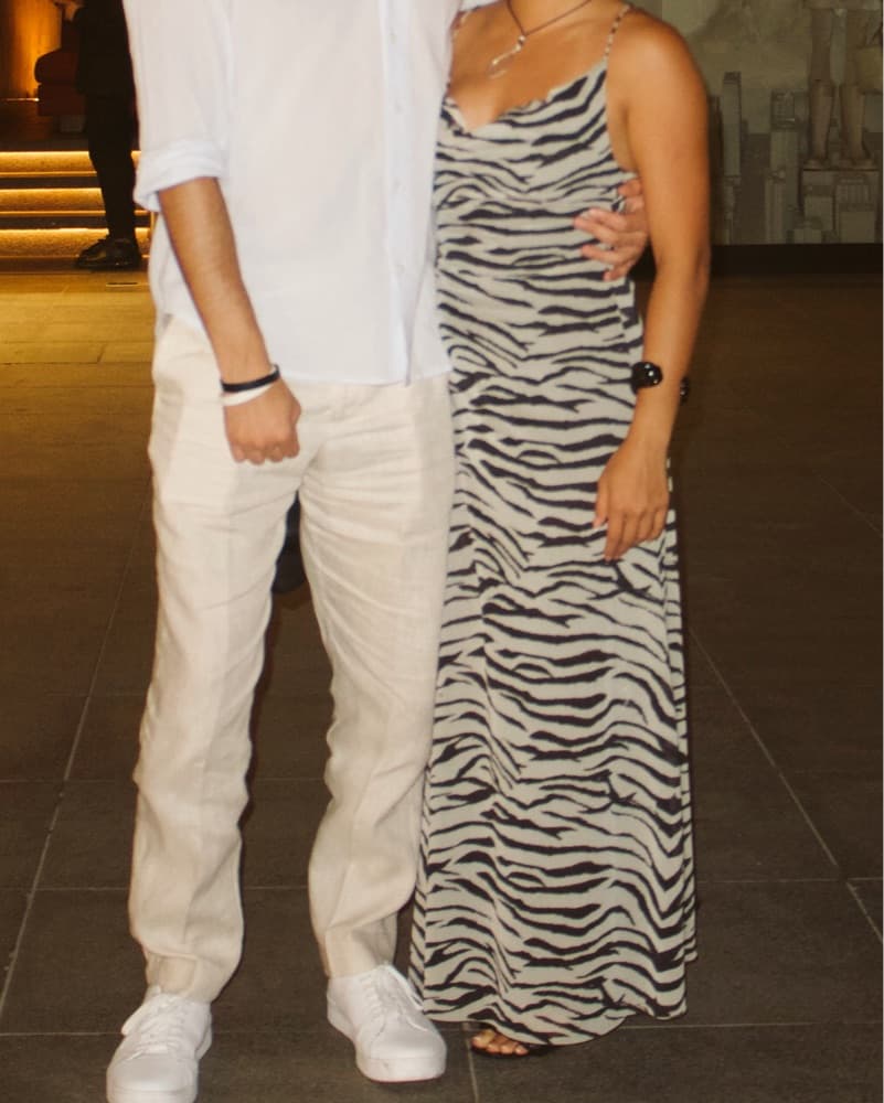 Zebra Print Dress - Image 2
