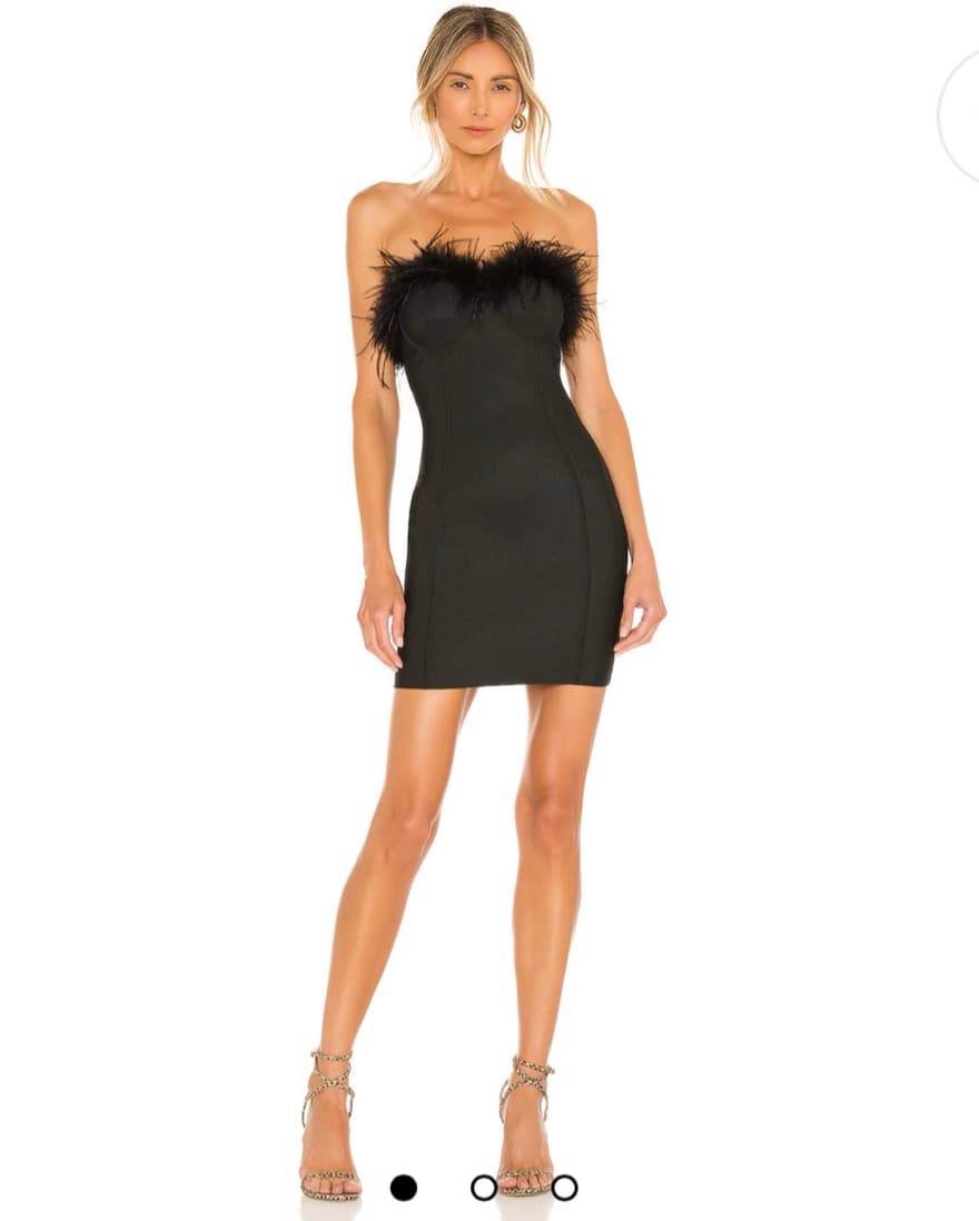 Black Bustier Dress - Image 1
