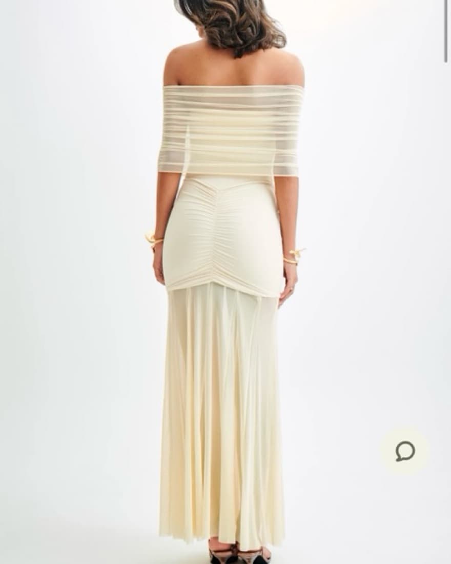 Meshki Caspian Yellow Maxi Dress - Image 2