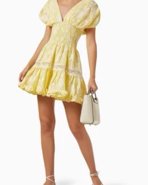 Waimari Women's Palomas Dress in Yellow - Image 3