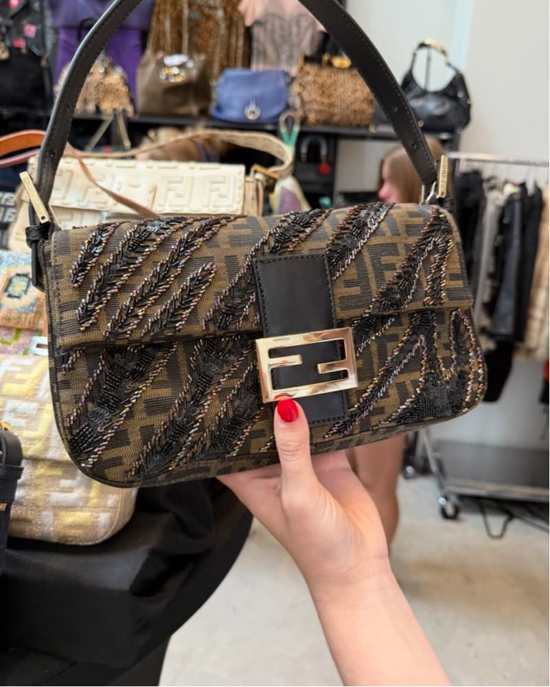 Vintage Beaded Fendi - Image 2