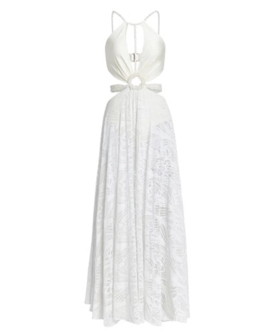 $950 PatBo White Beach Dress - Image 4
