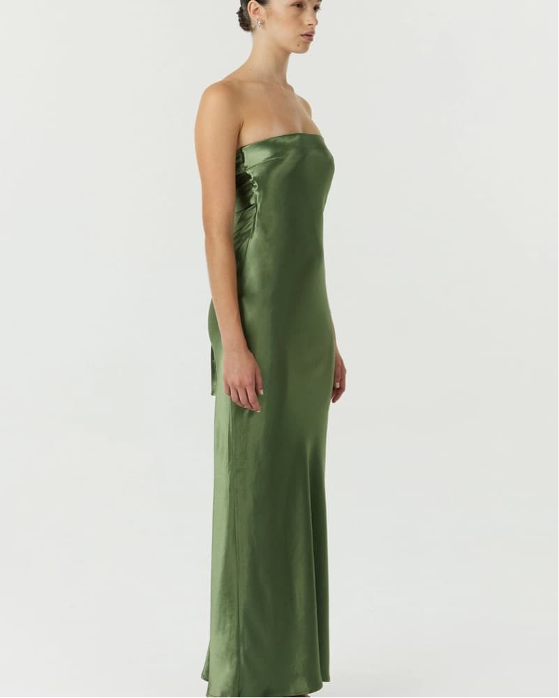Third Form Sage Strapless Gown - Image 2