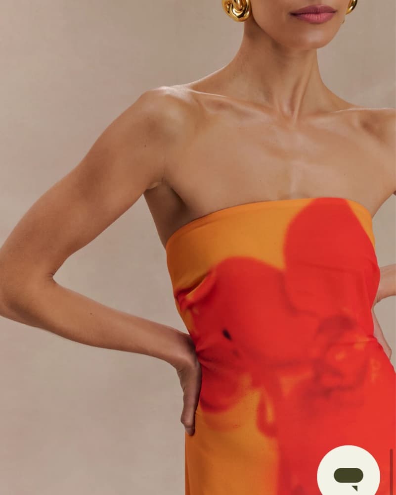 Meshki Amaya Strapless Maxi Dress - Image 4