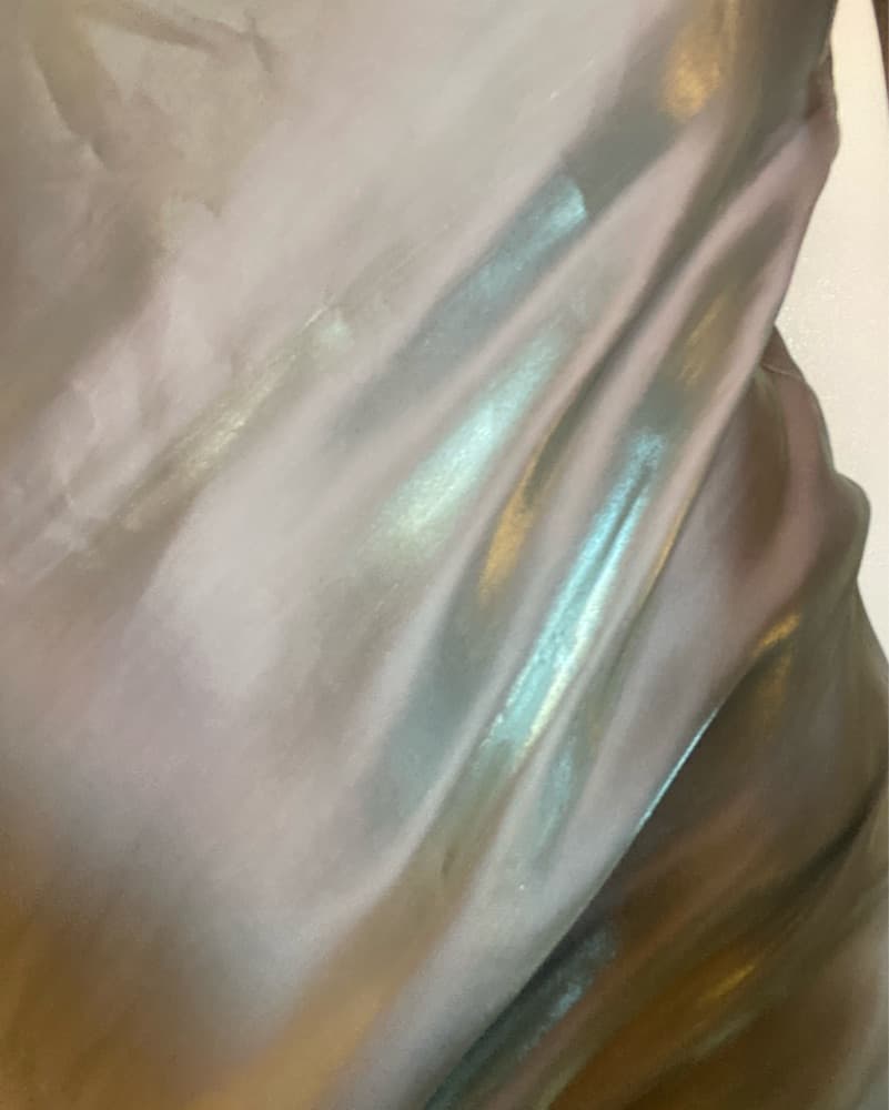 Irridescent Silk Astrid Dress - Image 4