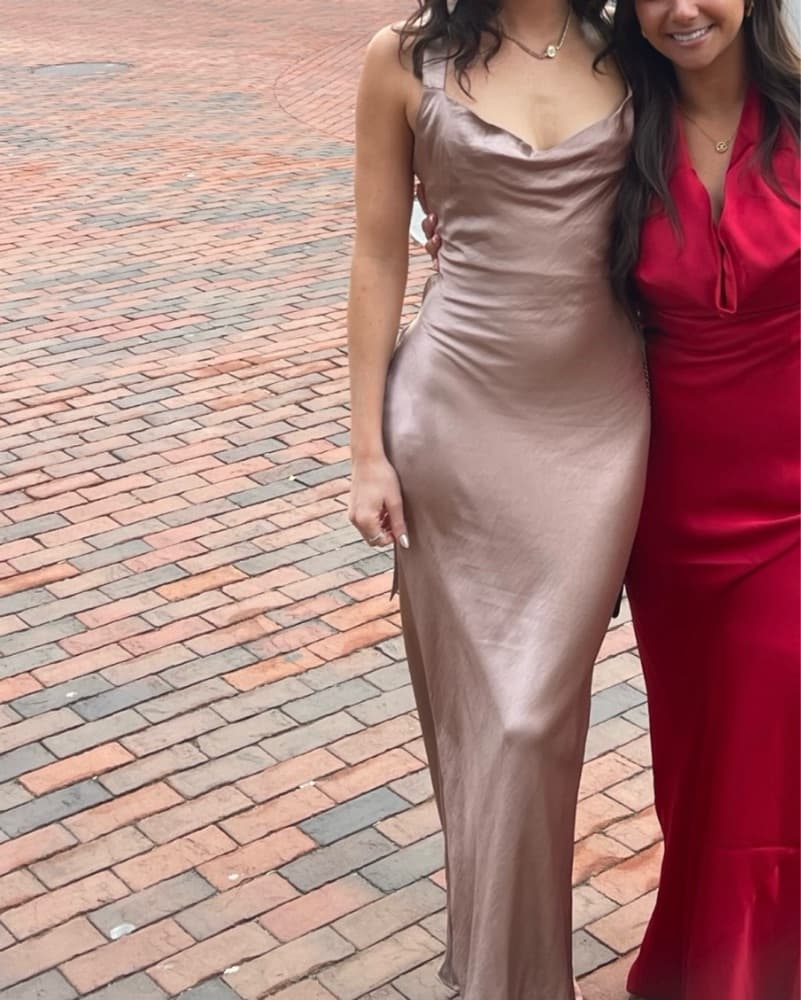 Champgne Maxi Dress - Image 1