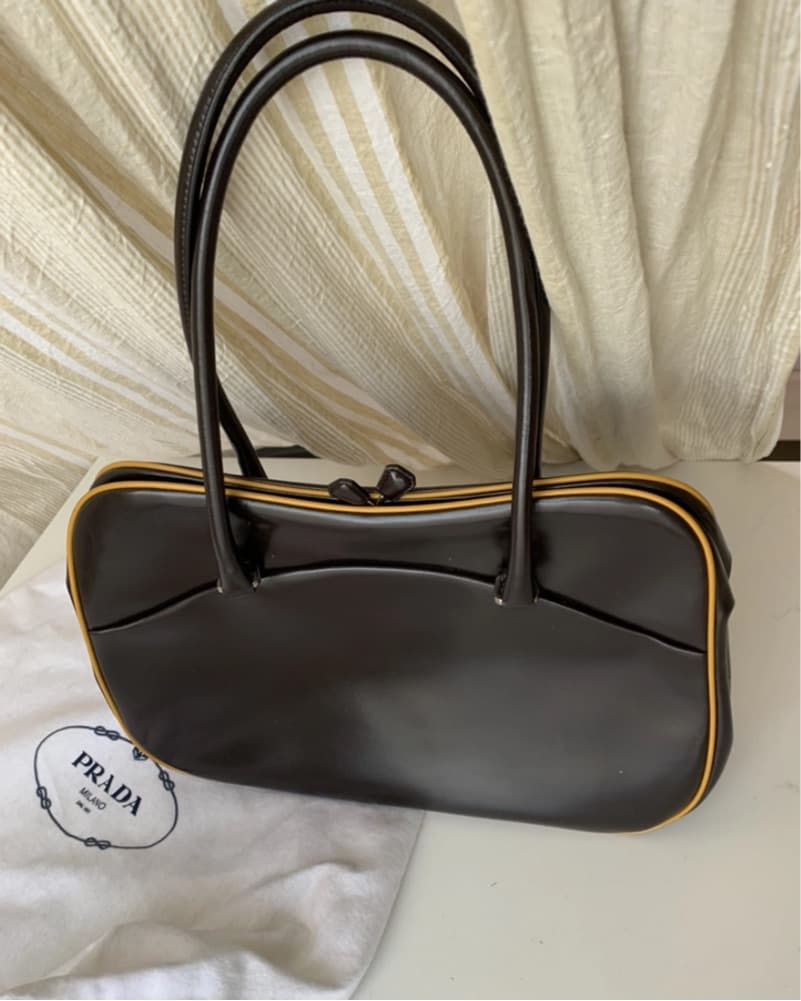 Prada Bowling Bag Perfect Condition  - Image 3