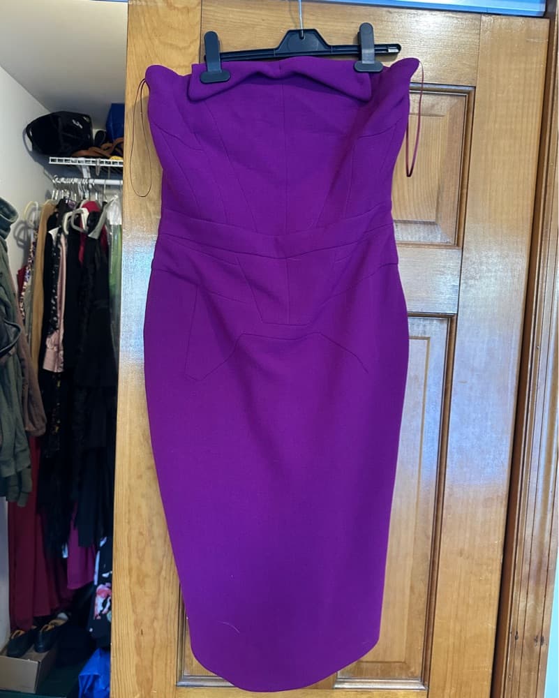 Antonio Berardi Purple Dress - Image 3