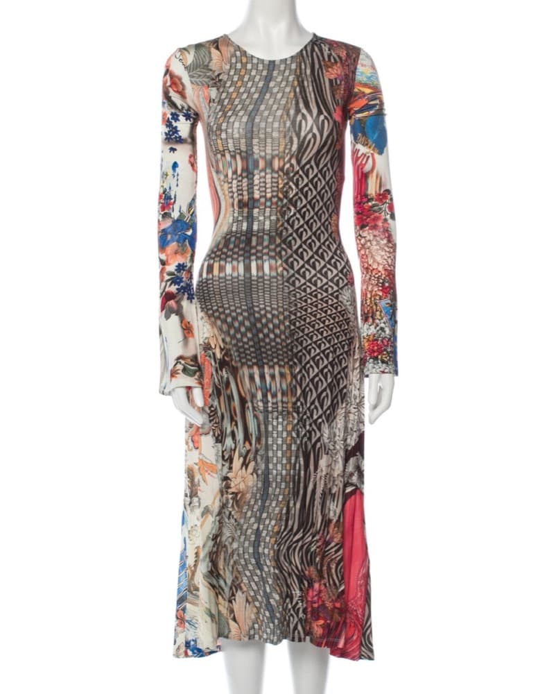 Marine Serre Midi Dress - Image 1