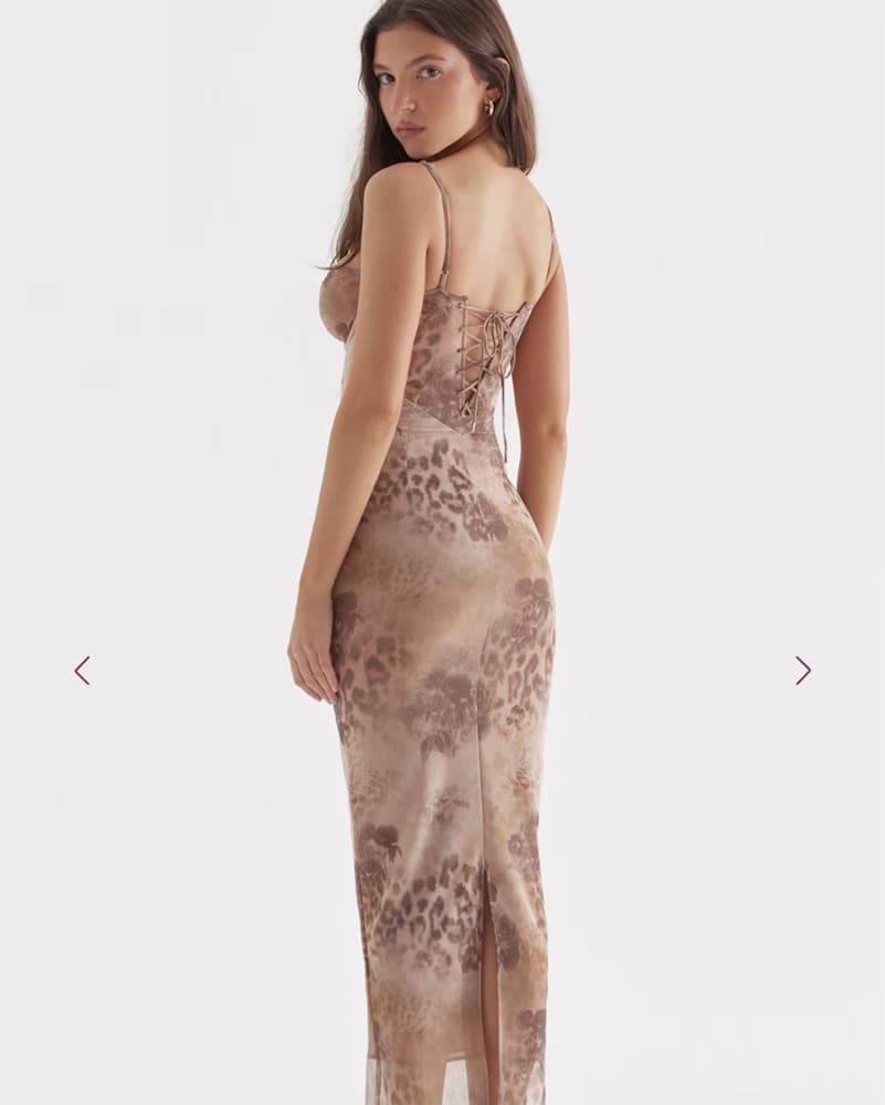 House Of CB Floral Print Dress - Image 4