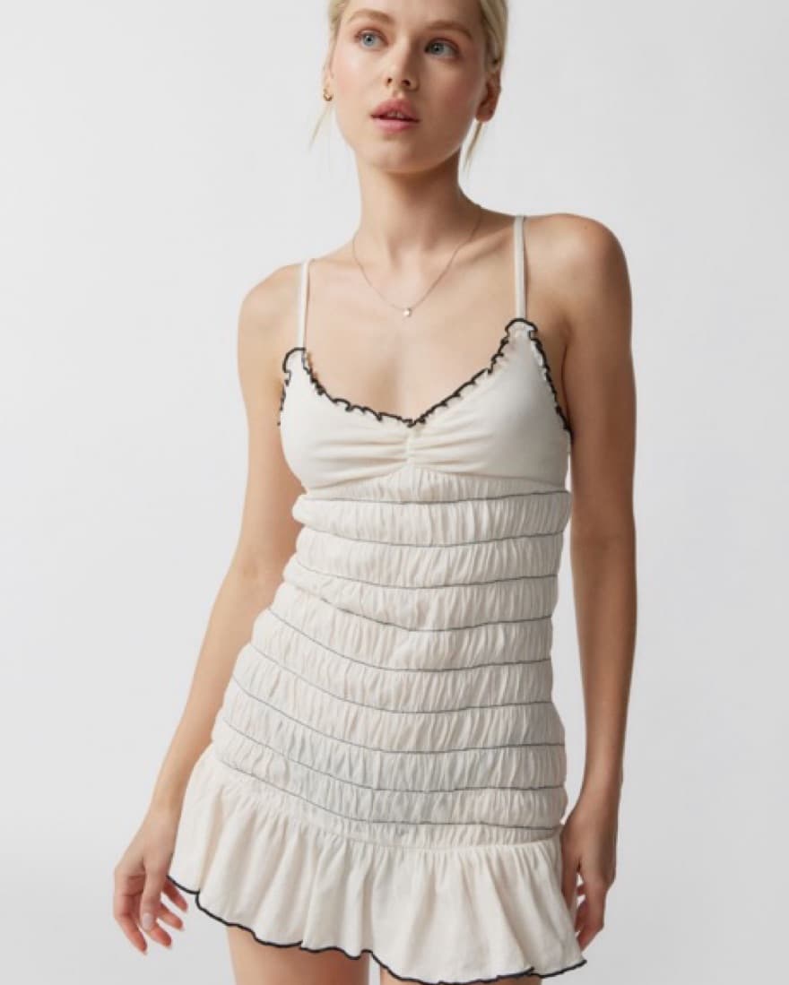 UO Out From Under Savannah Ruched Dress - Image 2