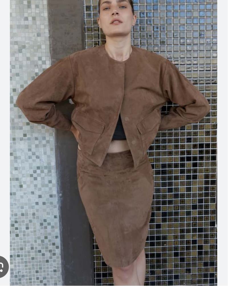 St Agni Suede Jacket  - Image 3