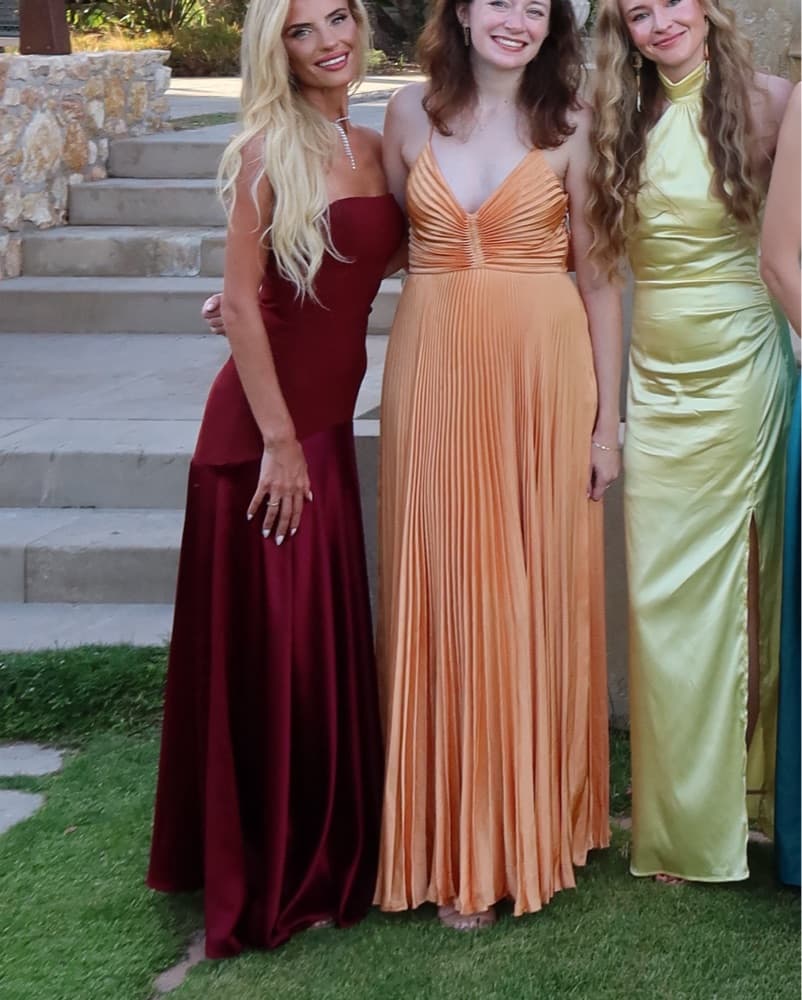 Aenso Red Dress - Image 3
