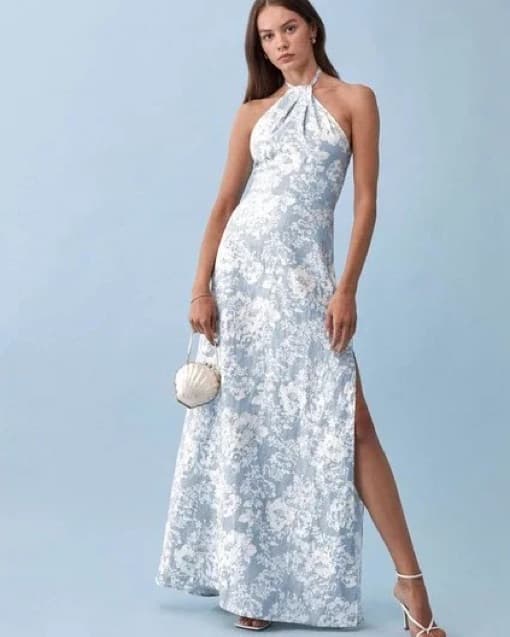 Reformation Elmer Linen Dress - Image 1