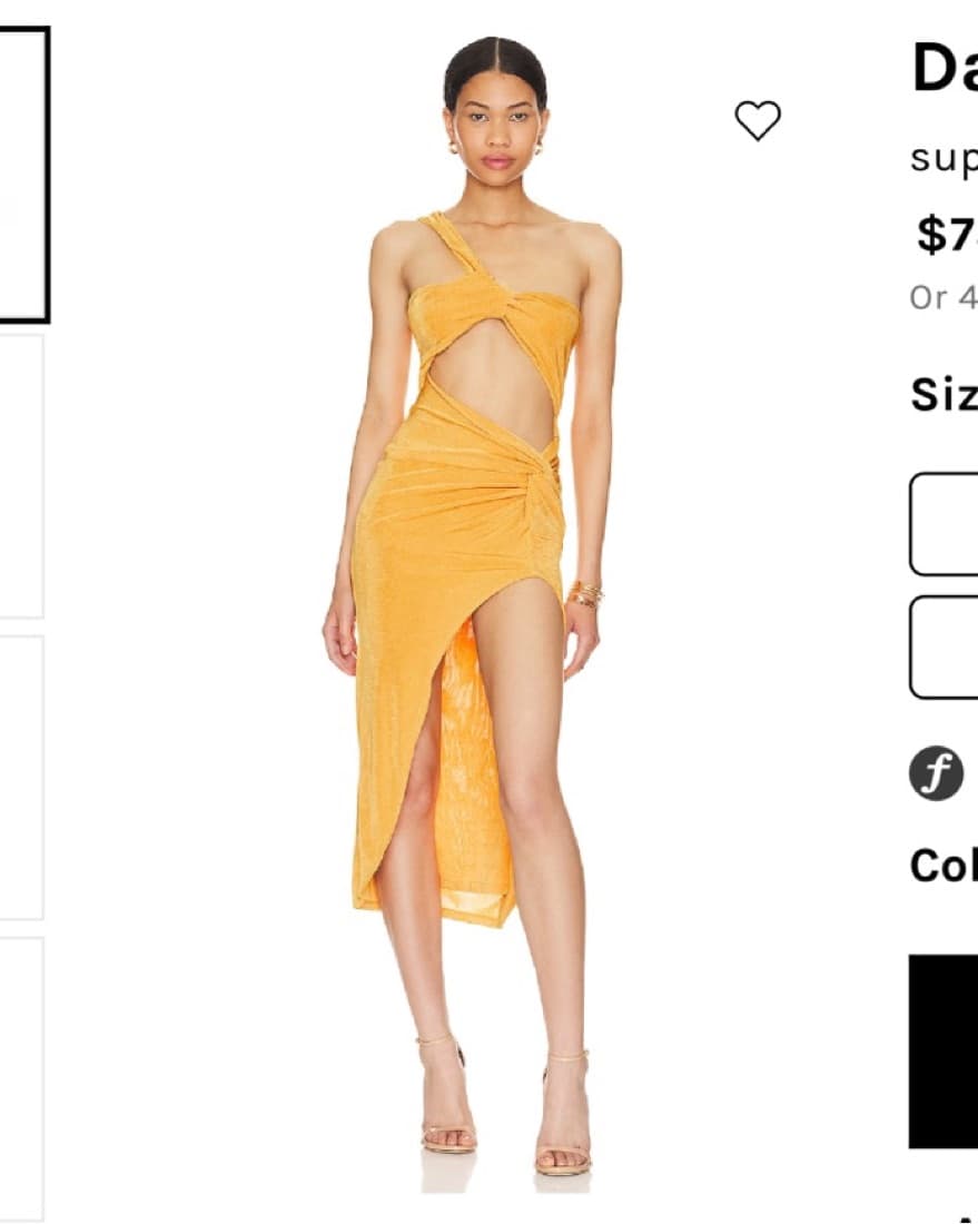 REVOLVE Daria Cut Out Dress - Image 1