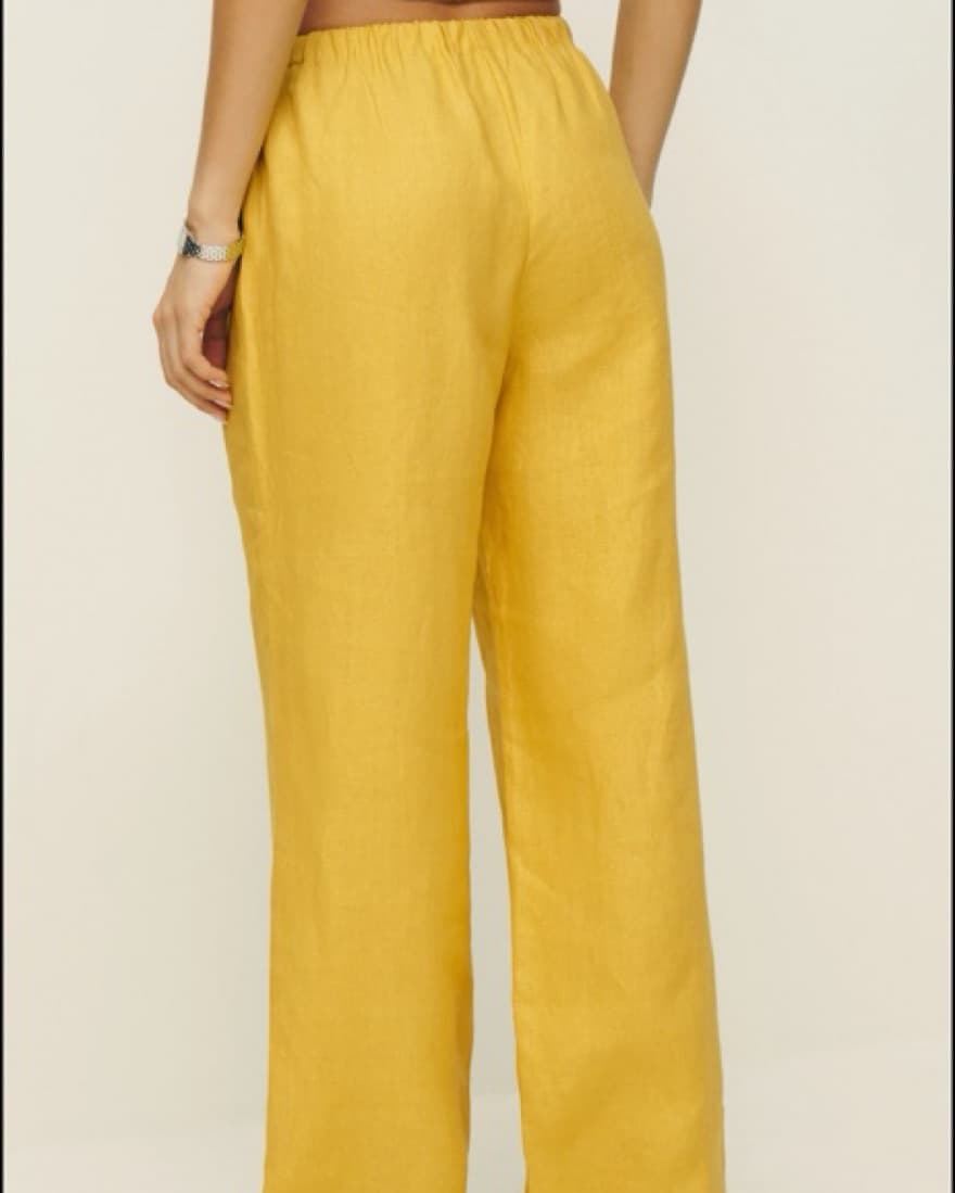 Reformation Linen Pants - Image 3
