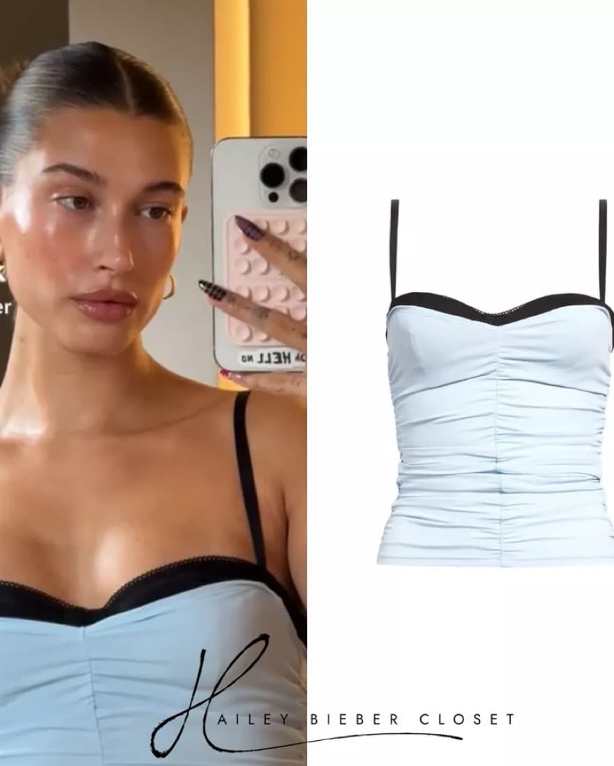 Miaou Renzo Top Baby Blue - Image 1
