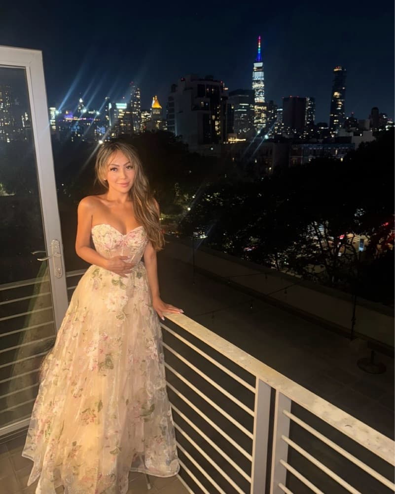 Andrea and Leo Floral Couture Gown - Image 2