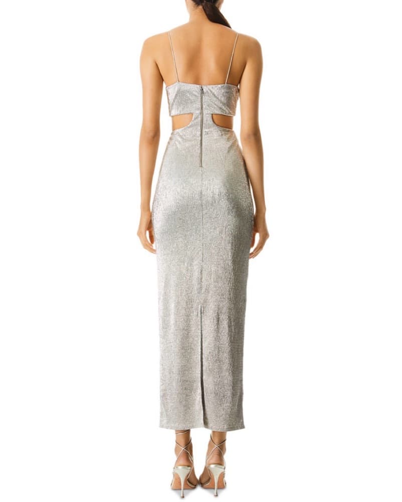 Alice&Olivia Silver Havana Cutout Dress - Image 2