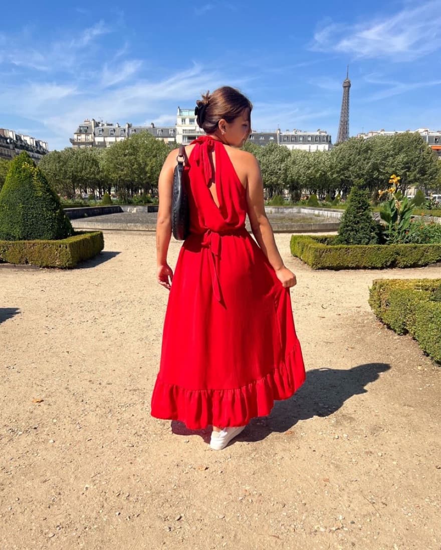 Red Revolve Dress - Image 2