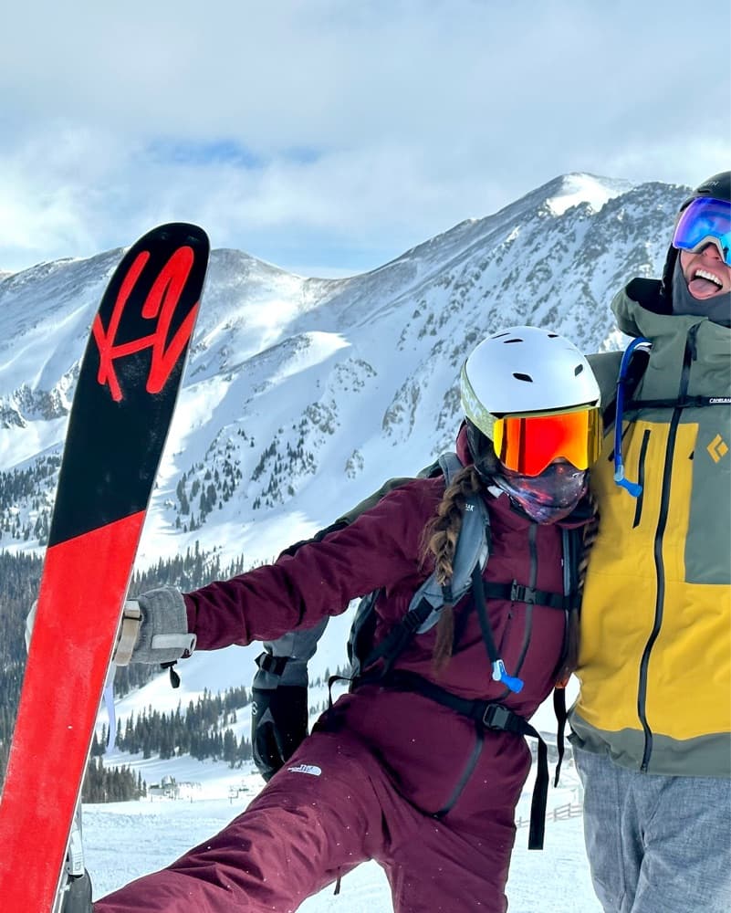 Skis + Poles + Goggles+helmet And Boots  - Image 2