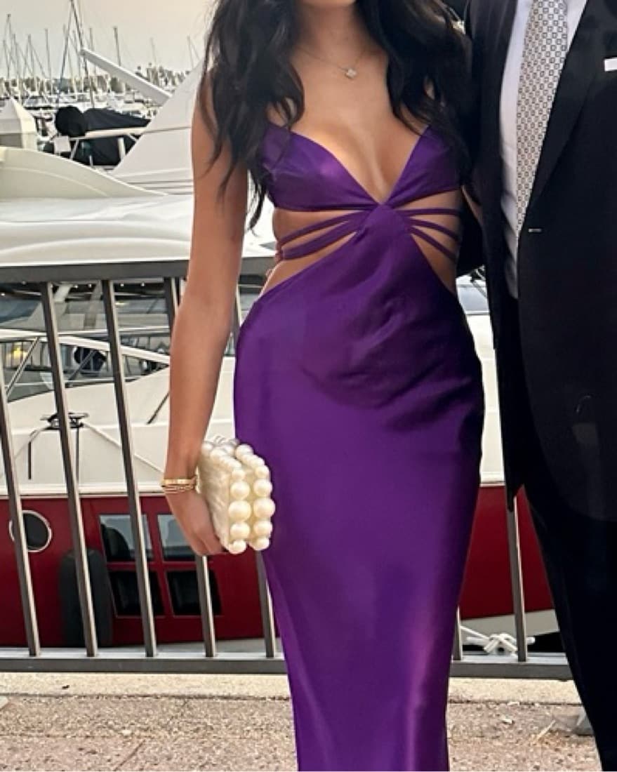 Retrofete Revolve Purple Gown - Image 1