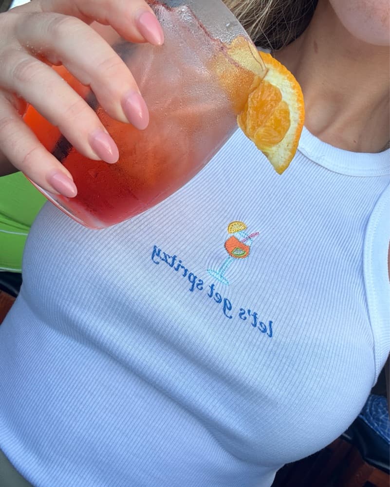 Lets Get Spritzy Halter Top - Image 1