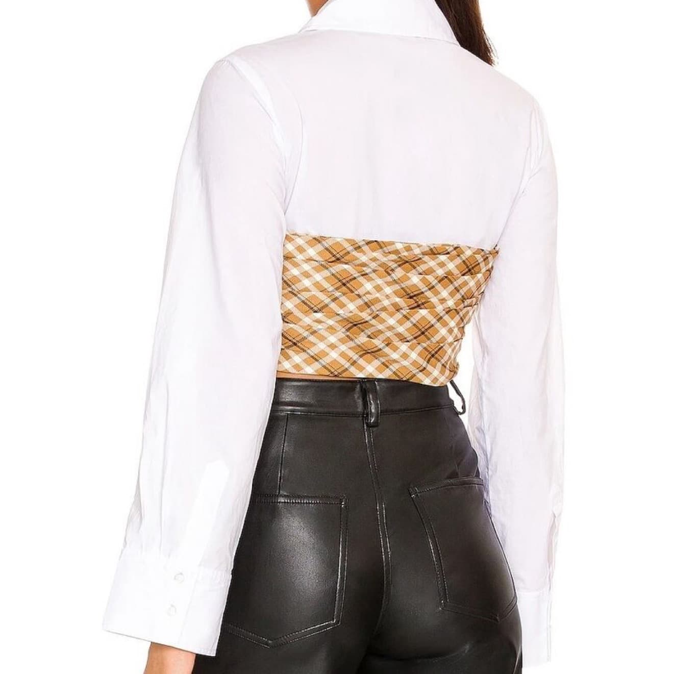 Triska Twofer Top in Ochre L'Academie - Image 2