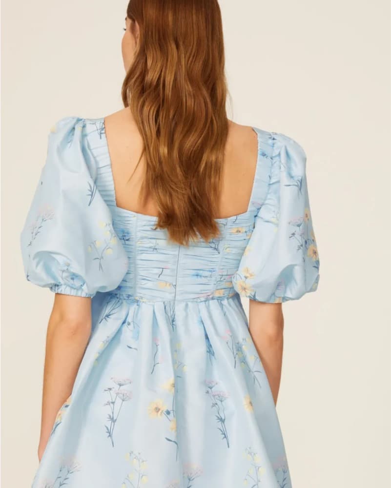 Self Portrait taffeta midi dress  - Image 3