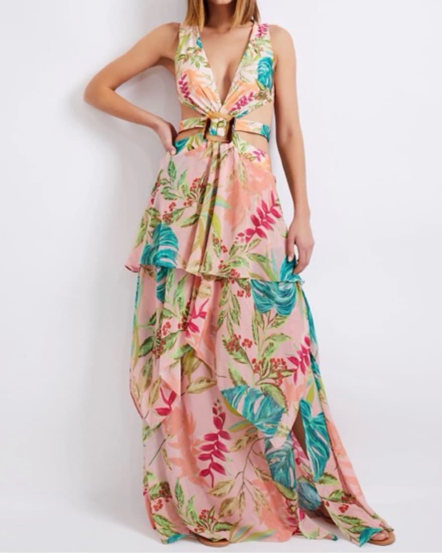 Patbo Tropicala Cutout Dress - Image 1