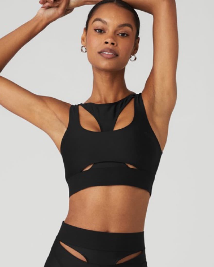 Alo Cutout Sports Bra - Image 1