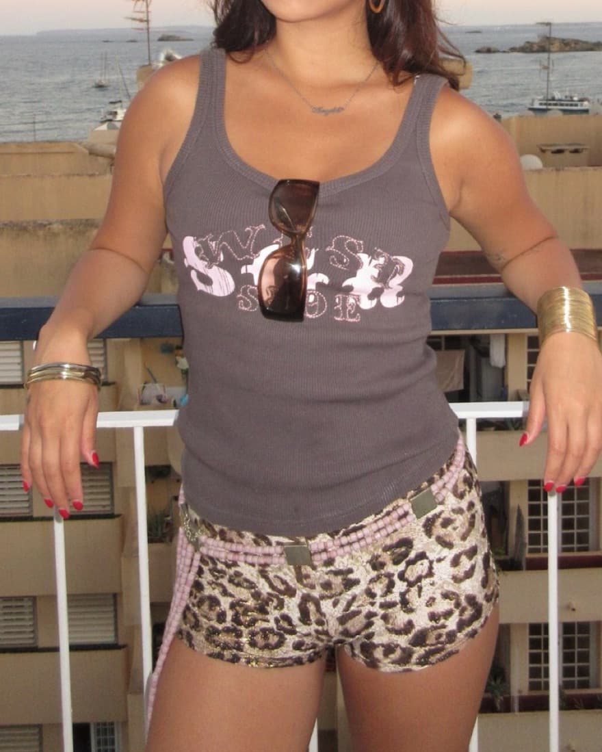 Leopard Micro Shorts - Image 1