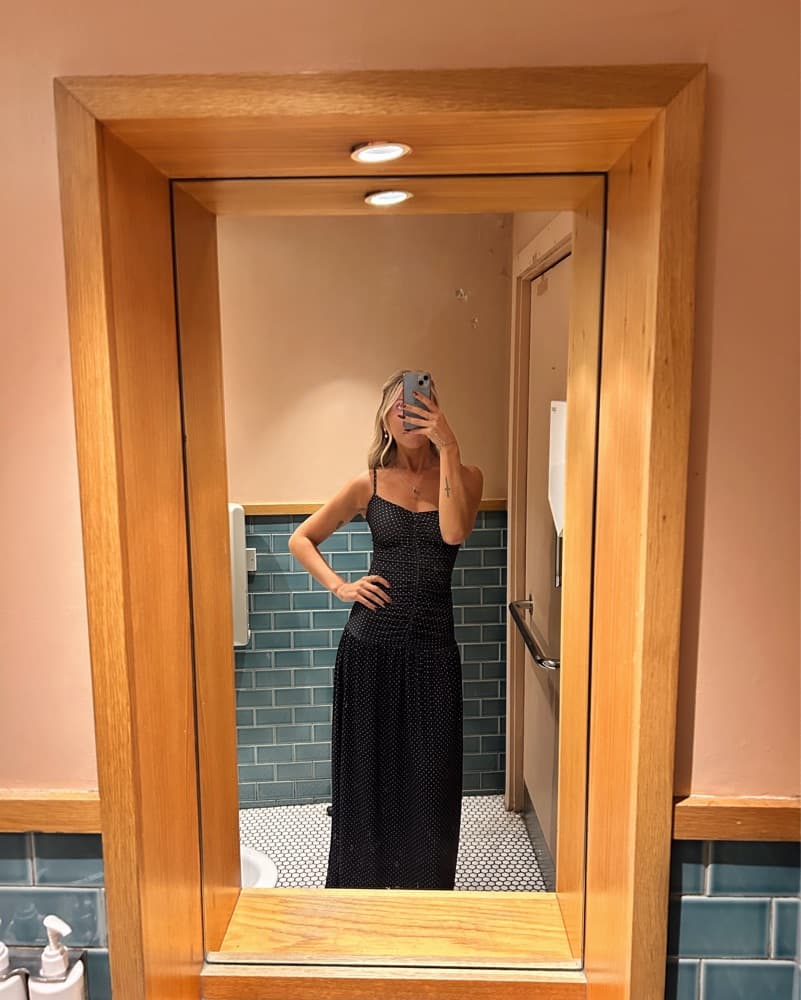 WeWoreWhat Polka Dot Maxi Dress - Image 5
