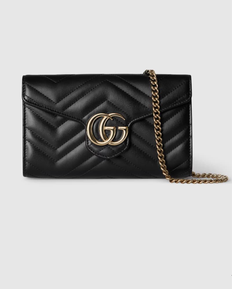 Gucci GG Black Marmont Bag - Image 1