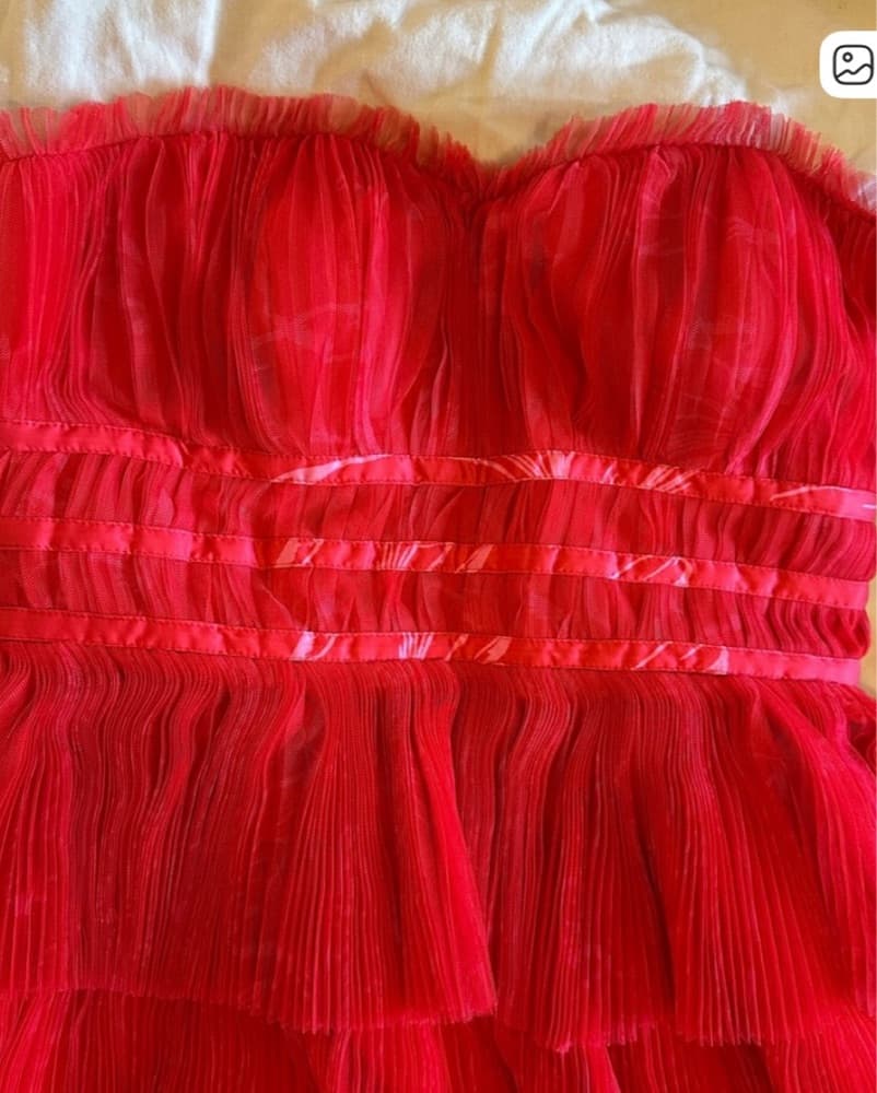 Hutch Evie Strapless Tiered Dress - Image 4