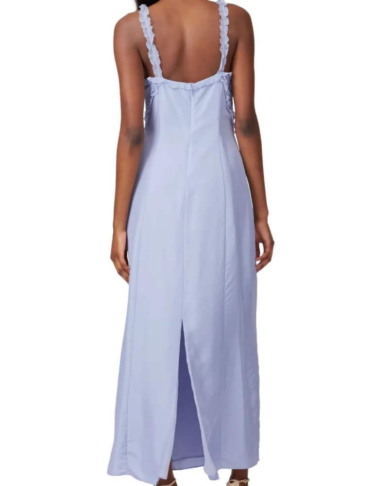 Jason Wu Periwinkle Ruffle Maxi Dress - Image 2