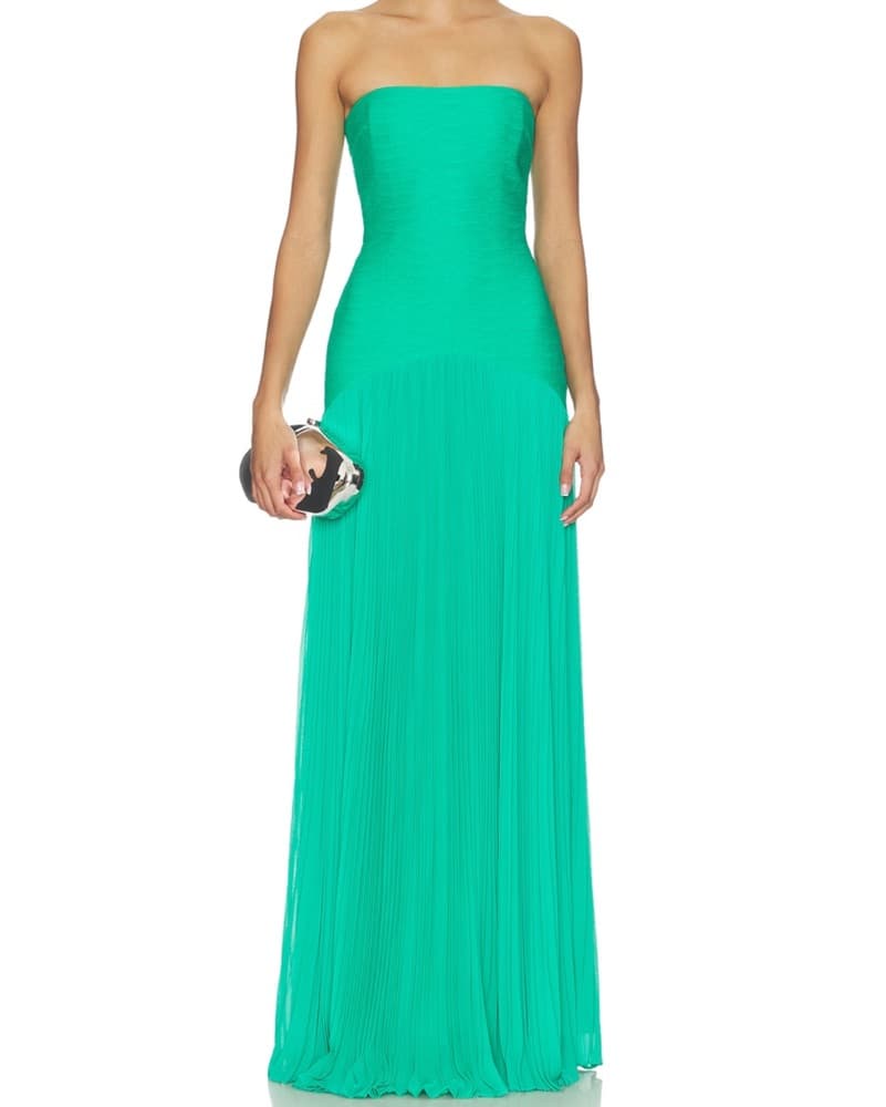 Alexis Sunniva Dress In Green - Image 2