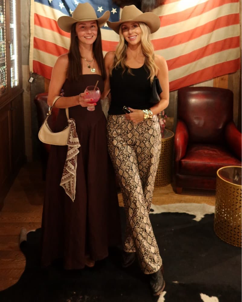 Leather Snakeskin Pants - Image 1