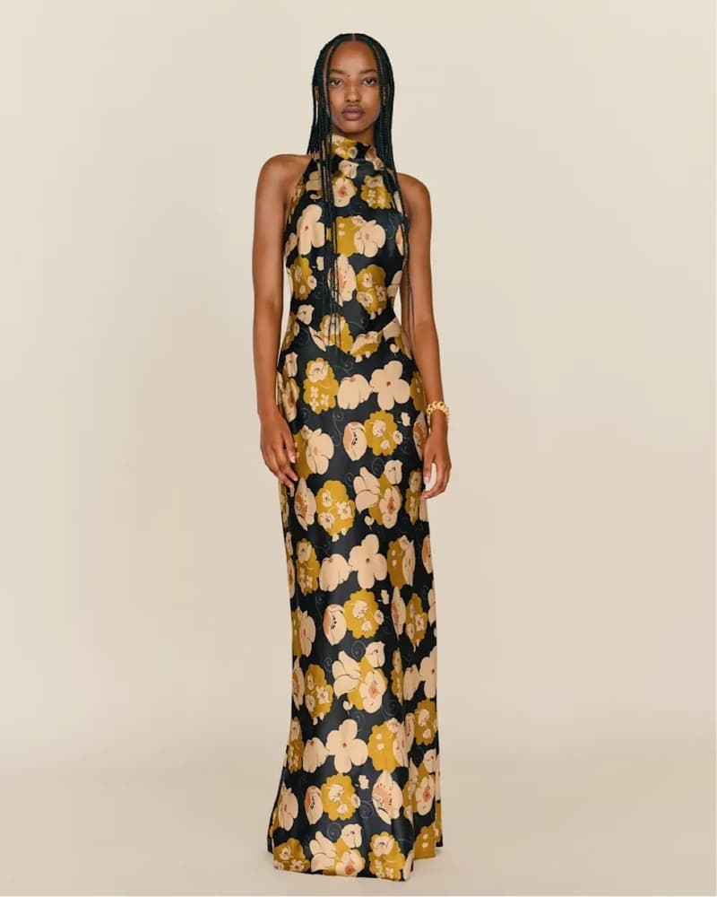 Reformation Petites Bianca Silk Dress - Image 1