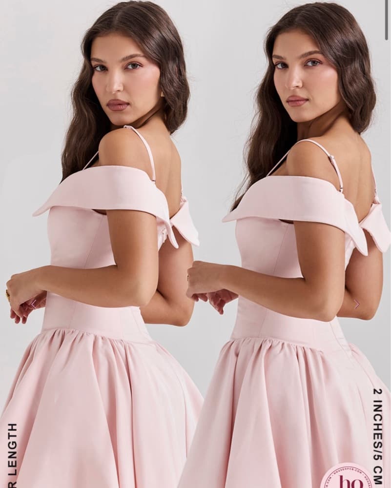 Chic Off-the-Shoulder Ruffle Dress - Image 3
