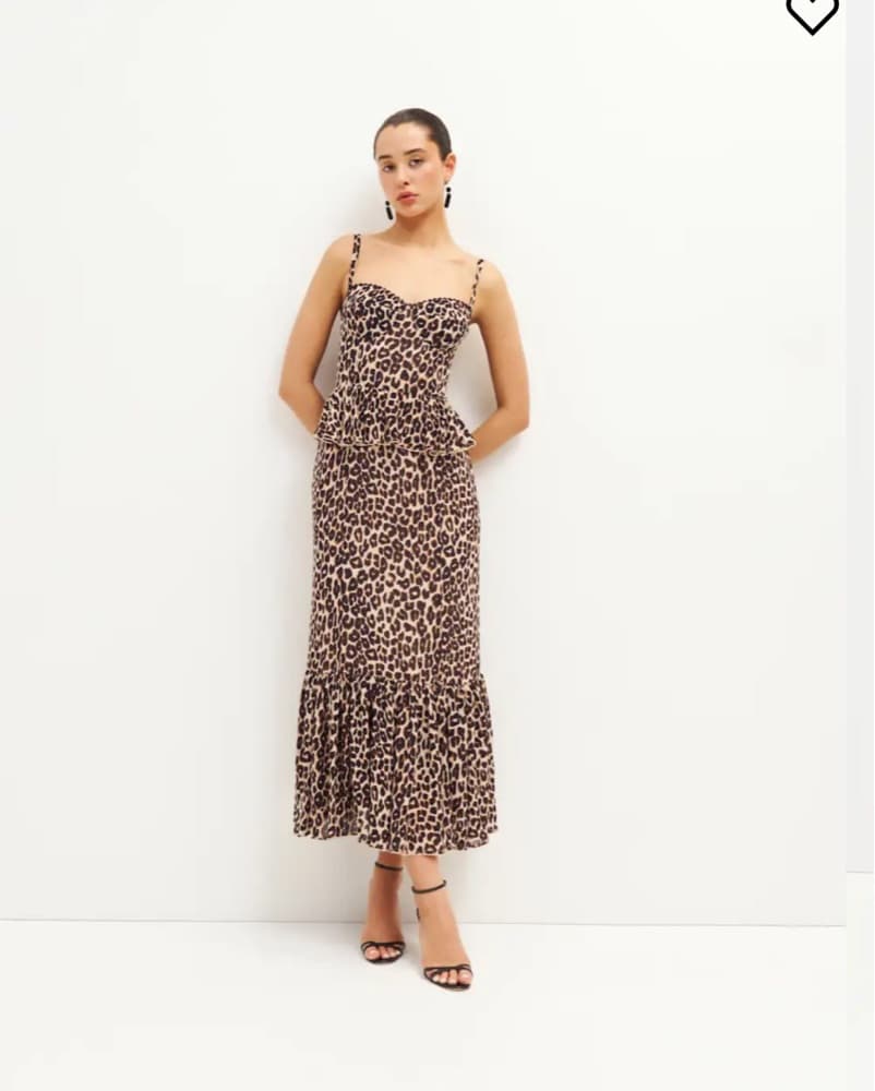 Reformation Cheetah Dress  - Image 3
