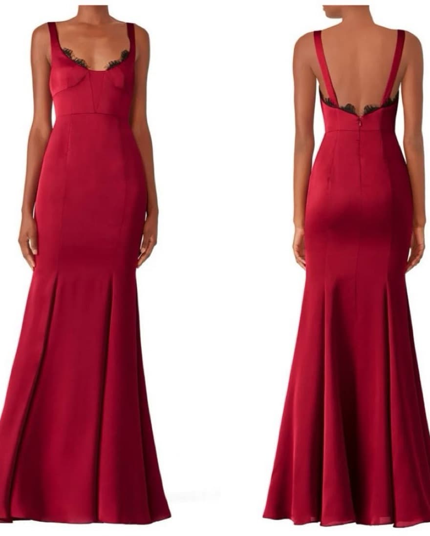 Fame & Partners Ara Satin Dress Gown - Image 2