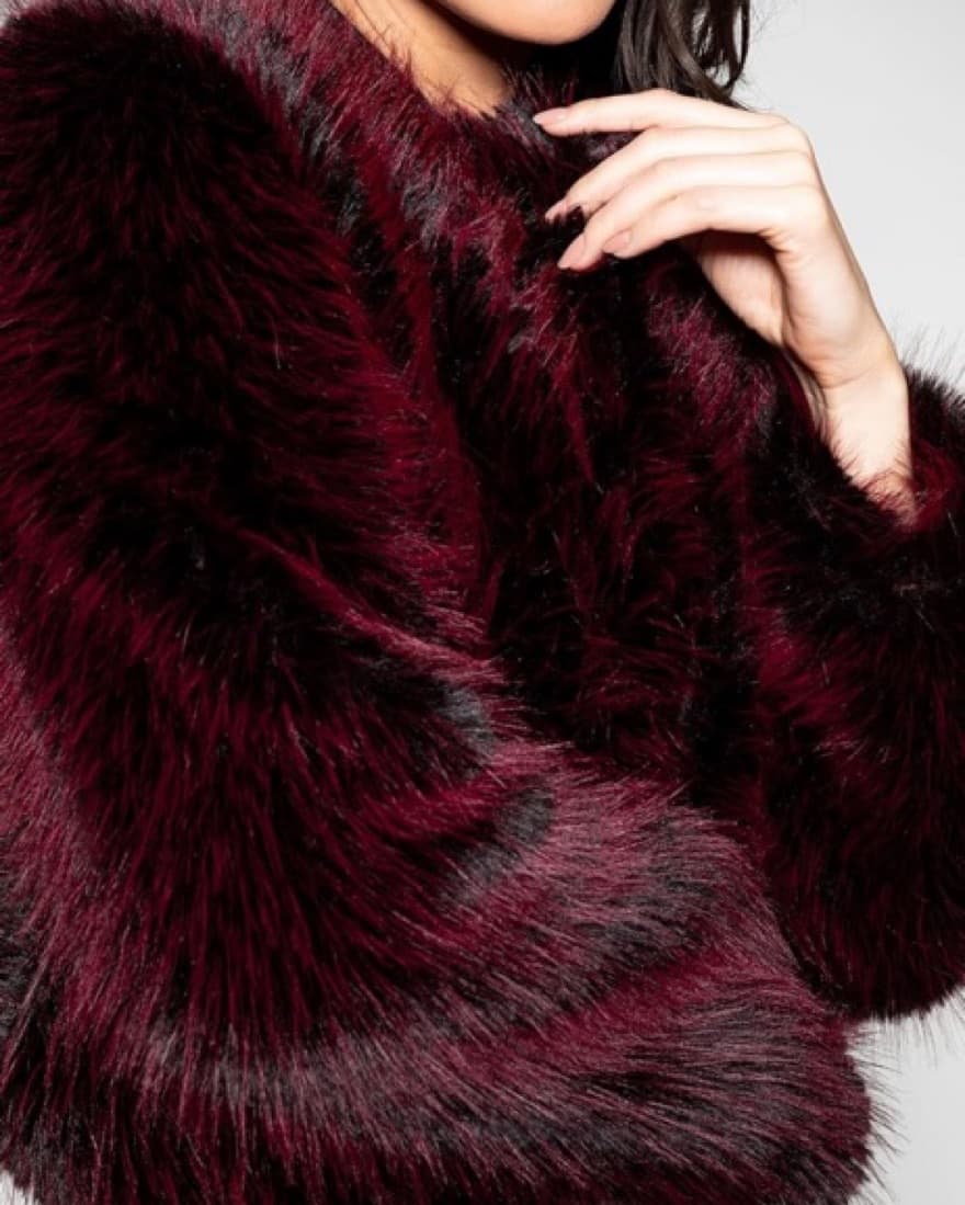 Red Fur Coat - Image 3