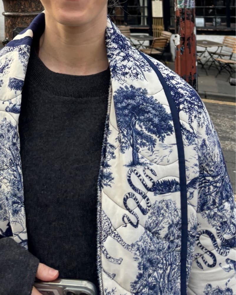 Toile Quilted Jacket  - Image 2